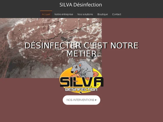 Entreprise Silva: désinfection et désinsectisation