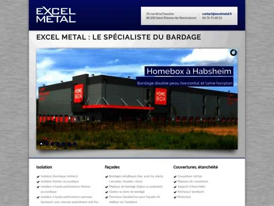 Le spécialiste du bardage