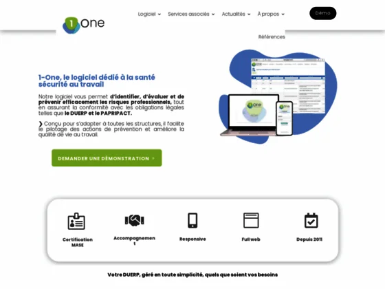 1-One : Logiciel de gestion des risques et de la pénabilité