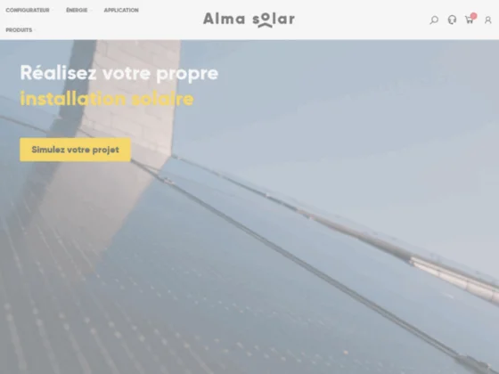 Boutique solaire Alma Solar Shop