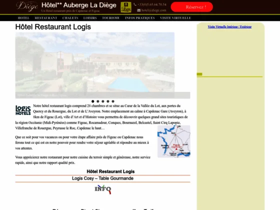 Hotel Restaurant à Figeac Capdenac