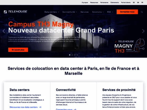 Data center pour les fournisseurs cloud