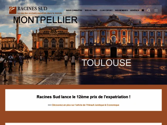 RACINES SUD | Le site des languedociens expatriés dans le monde