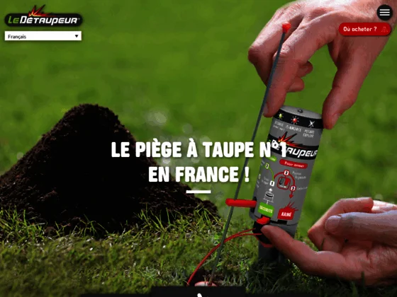 Piège à pétard très facile d'utilisation