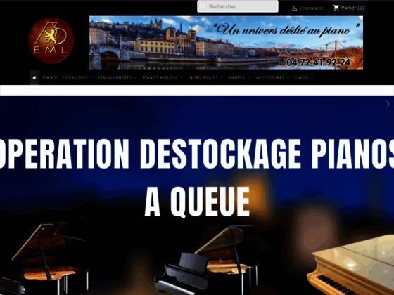 Vente et location de pianos neufs et d'occasions