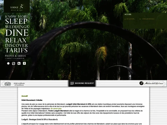 Hotel de luxe & SPA à Marrakech