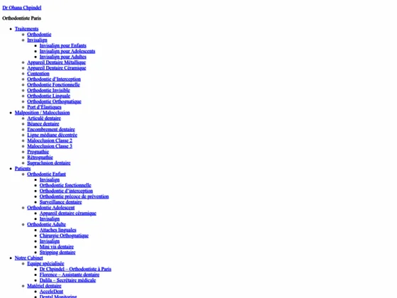 Dr Florence Ohana-Chpindel