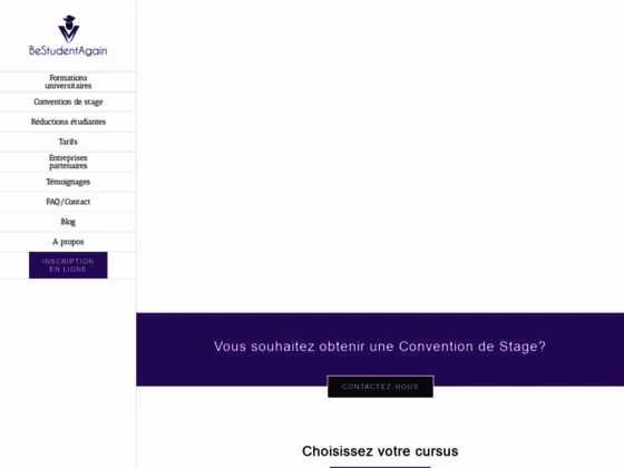 Bestudenagain, à votre service pour l'obtention d'une convention de stage
