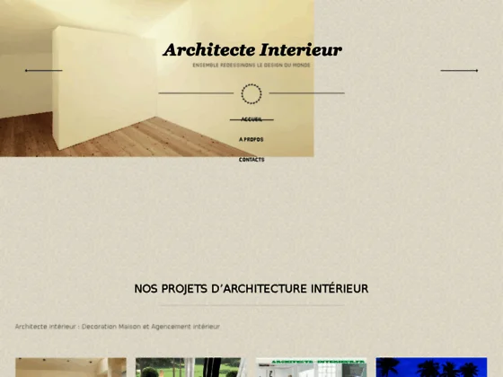 architecte intérieur