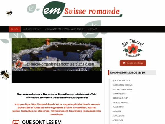 Shop de produits EM en Suisse
