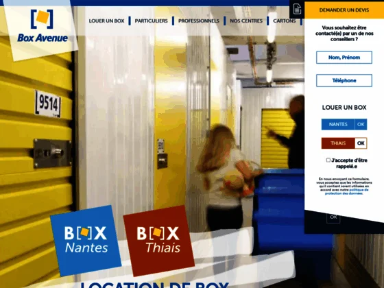 Boxavenue, un garde meuble à Paris