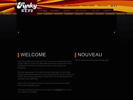 Vente et réparation des instruments vintage