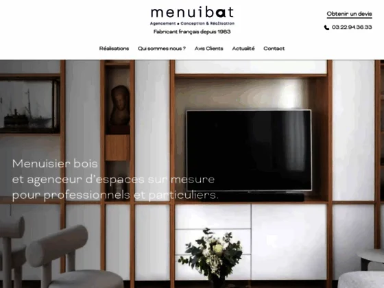 Menuisier, fabrication et pose à Amiens (80)