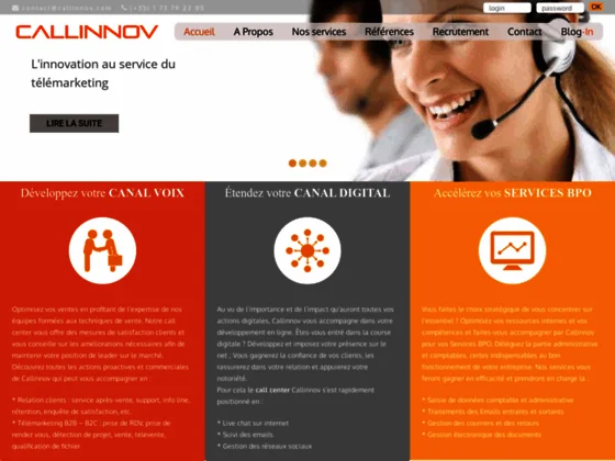 centre d'appel callinnov
