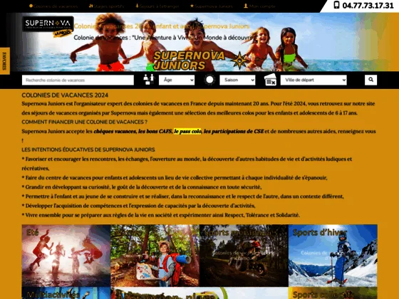 Colonies de vacances en pleine nature