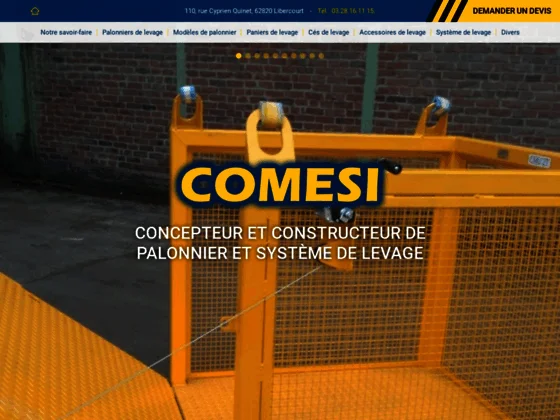 Fabricant, installateur systèmes de levage Nord (59)