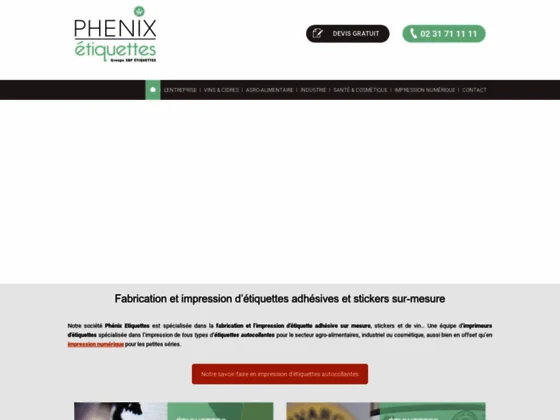 Phénix Etiquettes