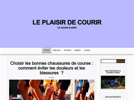 Conseils course à pied