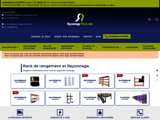 http://www.rayonnage-prive.com