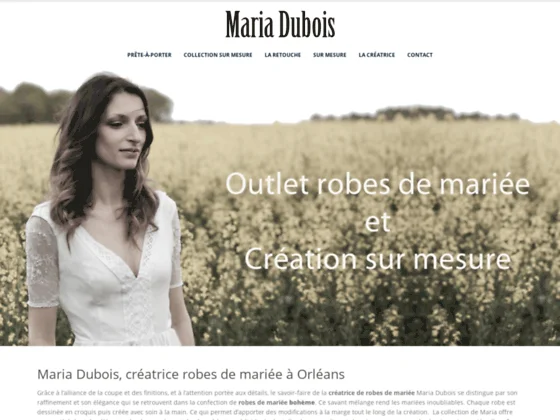 Robes de mariée Maria Dubois à Lyon