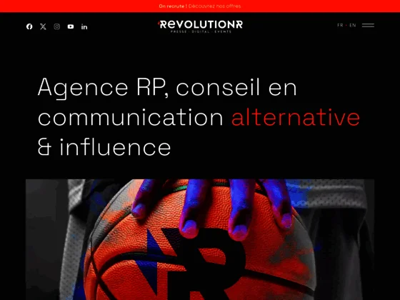 RevolutionR - Agence de communication événementielle et de relations presse