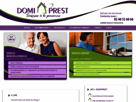 Domiprest : Les services de confort et à la personne à votre disposition