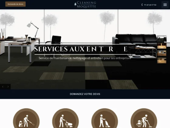 Société de nettoyage de moquette Paris