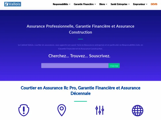 Devis RC Pro et Assurances Flotte Entreprise - Vallois
