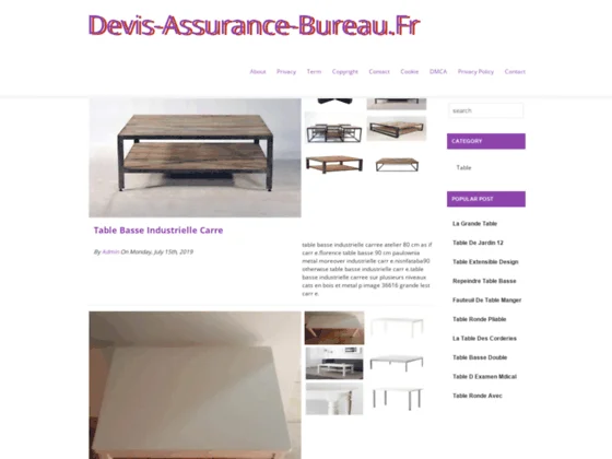 Devis Assurance Bureau immediat et au meilleur prix - Vallois