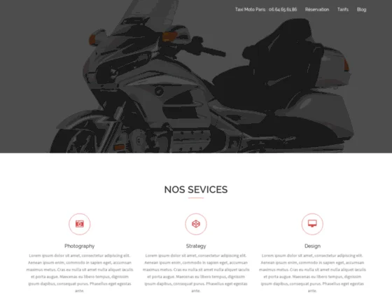 Taxi Moto Paris - Transport de personnes en Moto Taxi 