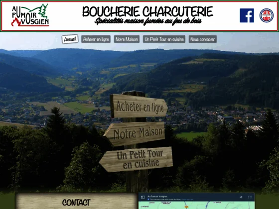 Boucherie Charcuterie en ligne - Au Fumoir Vosgien