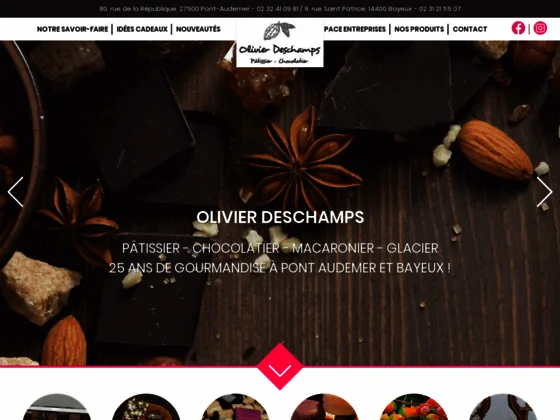 Chocolatier, pâtissier à Pont-Audemer (27)