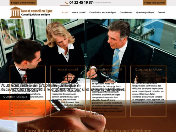 Avocats en ligne à l’écoute
