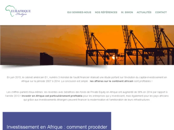 S'implanter en afrique