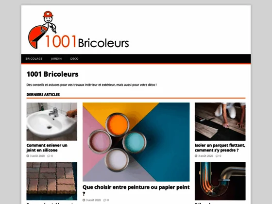 Conseils bricolage en ligne