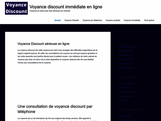 Des informations intéressantes sur la voyance discount