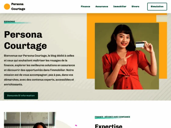 Courtiers en prêt immobilier et assurance en ligne