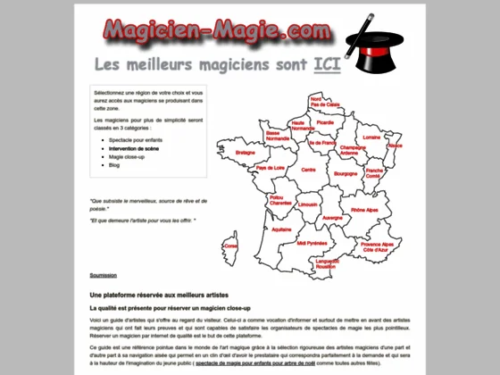 Spectacle enfants de magie