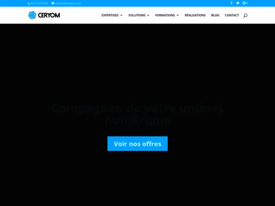 CERYOM, Agence informatique: web, cloud, systèmes 