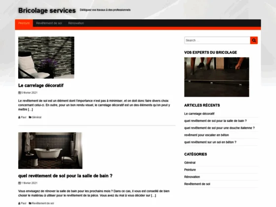 Bricolage & Services à la personne