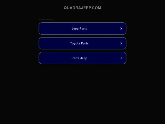 Accessoires et pièces détachées pour Jeep, Dodge et Chrysler