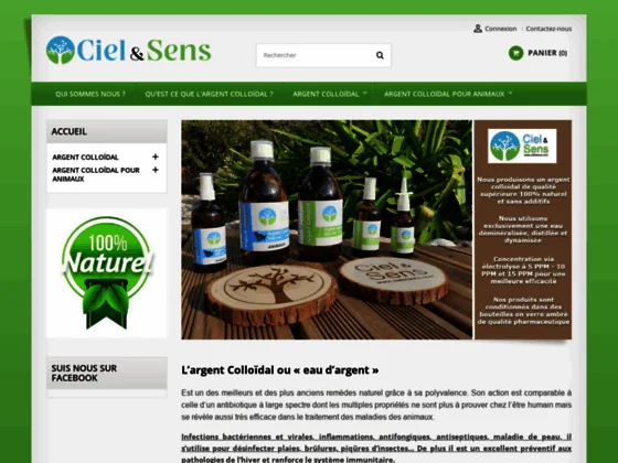 Ciel et sens, vente Huiles essentielles