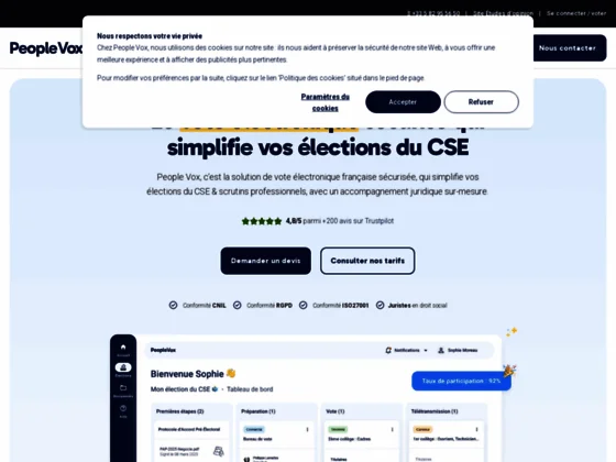 People Vox, enquêtes de satisfaction