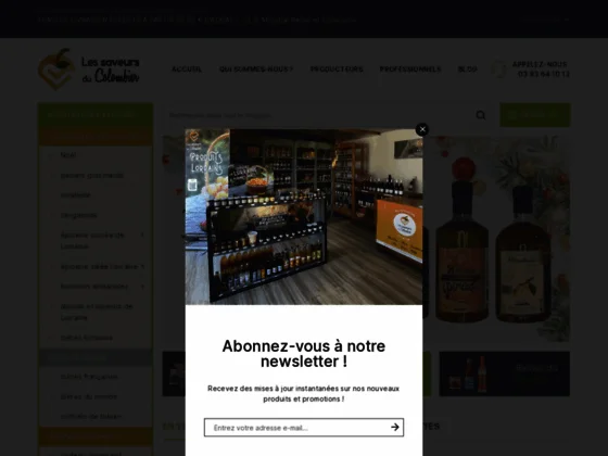 Vente de produits lorrains - Les Saveurs du Colombier