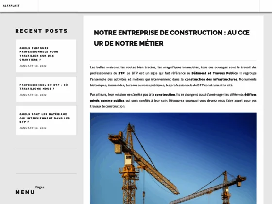 Découvrir les châssis en pvc d'Alfaplast