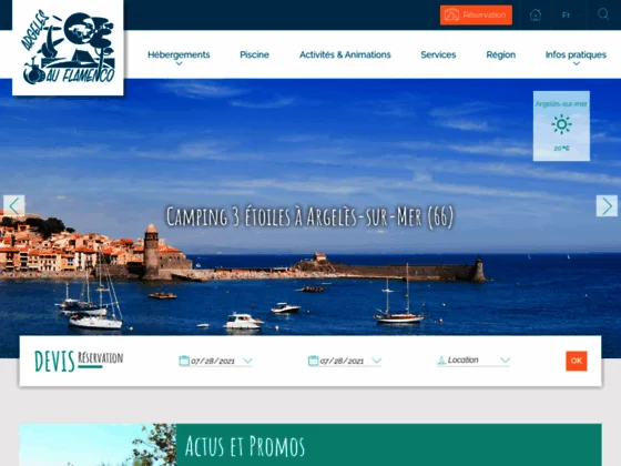 camping argeles sur mer 3 étoiles