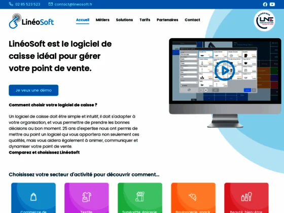 Logiciel de caisse et de gestion : LinéoSoft