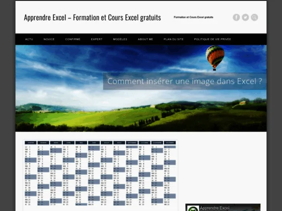 Formation Excel gratuite