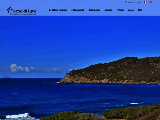 Paese di Lava : Village vacances familial en Corse