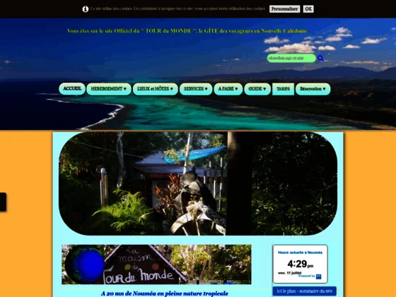 Gîte et chambres d'hôtes à Nouméa / Nouvelle Calédonie